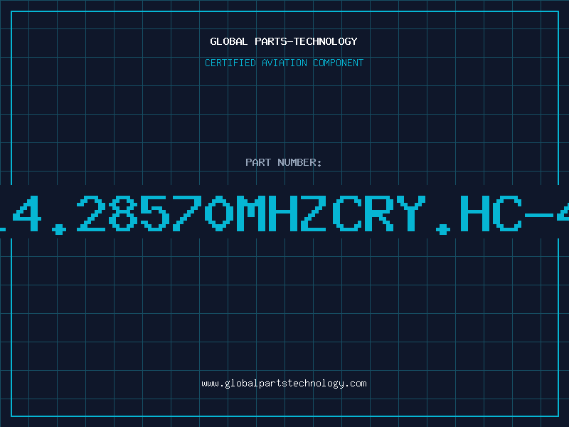 Aviation Part 14.28570MHZCRY.HC-4
