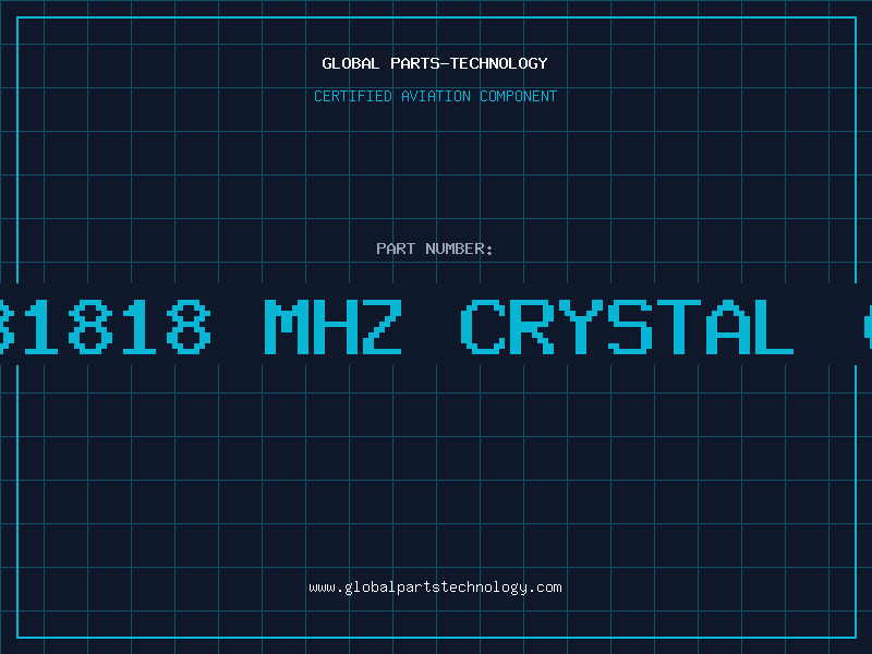 Aviation Part 14.31818 MHZ CRYSTAL (SMD