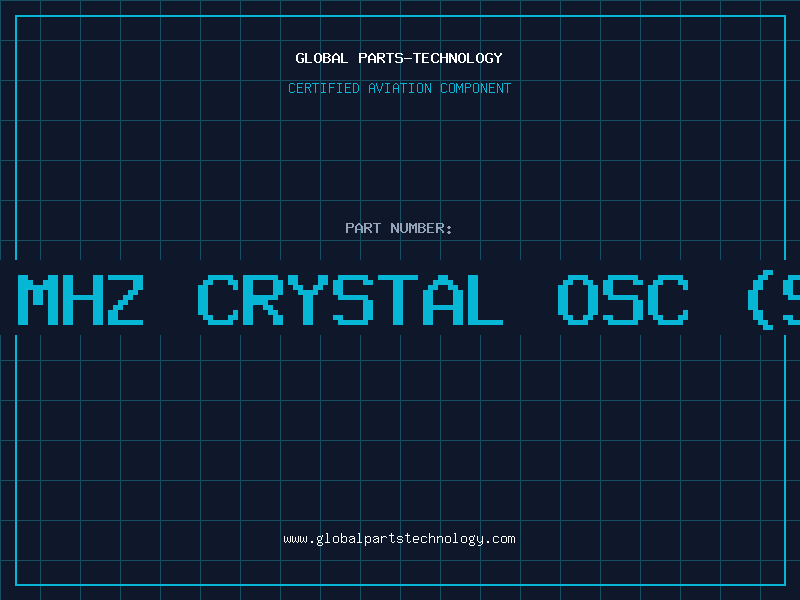 Aviation Part 14.31818 MHZ CRYSTAL OSC (SMD) 93 D