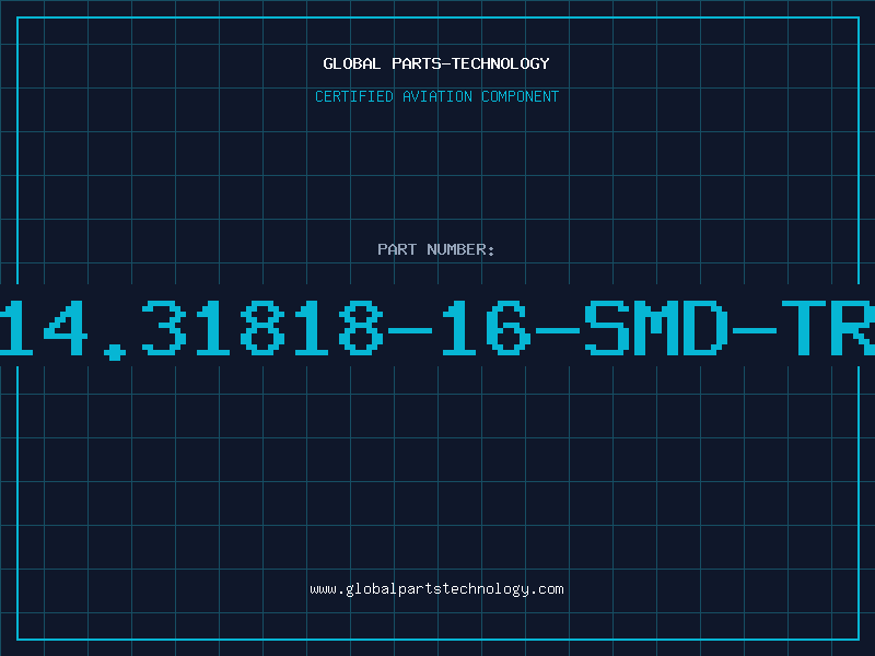 Aviation Part 14.31818-16-SMD-TR