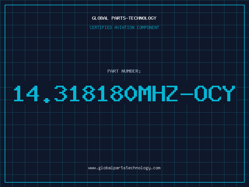 Aviation Part 14.318180MHZ-OCY