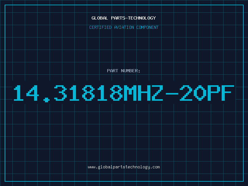 Aviation Part 14.31818MHZ-20PF