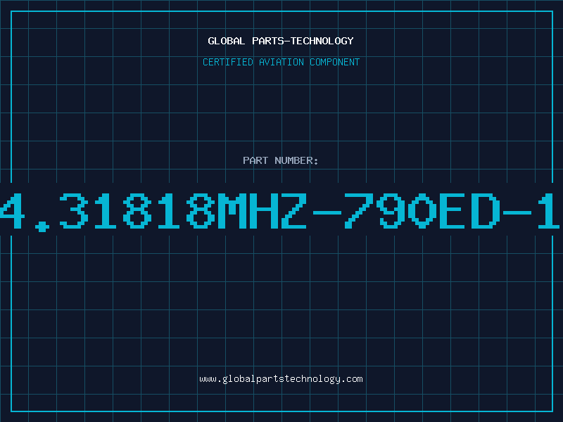 Aviation Part 14.31818MHZ-790ED-14