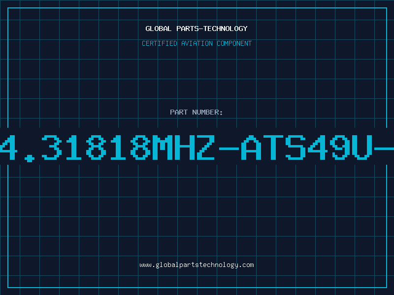 Aviation Part 14.31818MHZ-ATS49U-2