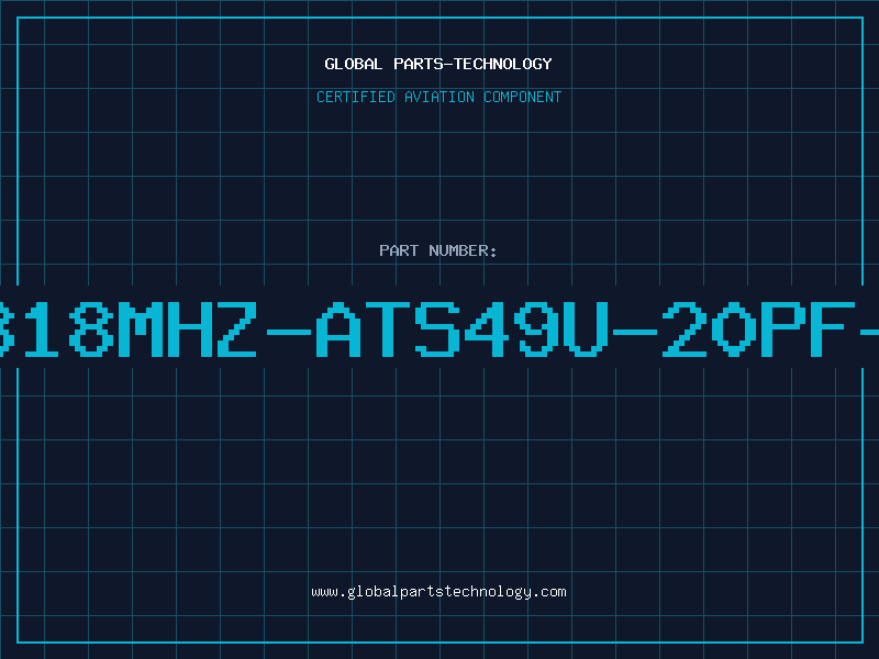 Aviation Part 14.31818MHZ-ATS49U-20PF/50PPM