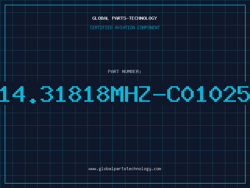 Aviation Part 14.31818MHZ-C01025