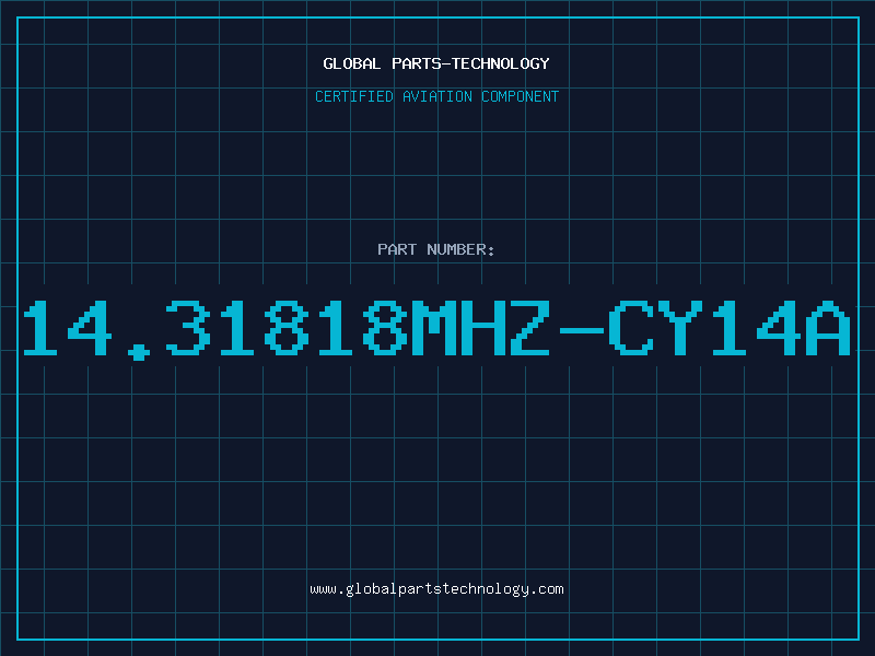 Aviation Part 14.31818MHZ-CY14A