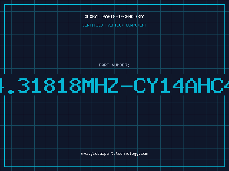 Aviation Part 14.31818MHZ-CY14AHC49
