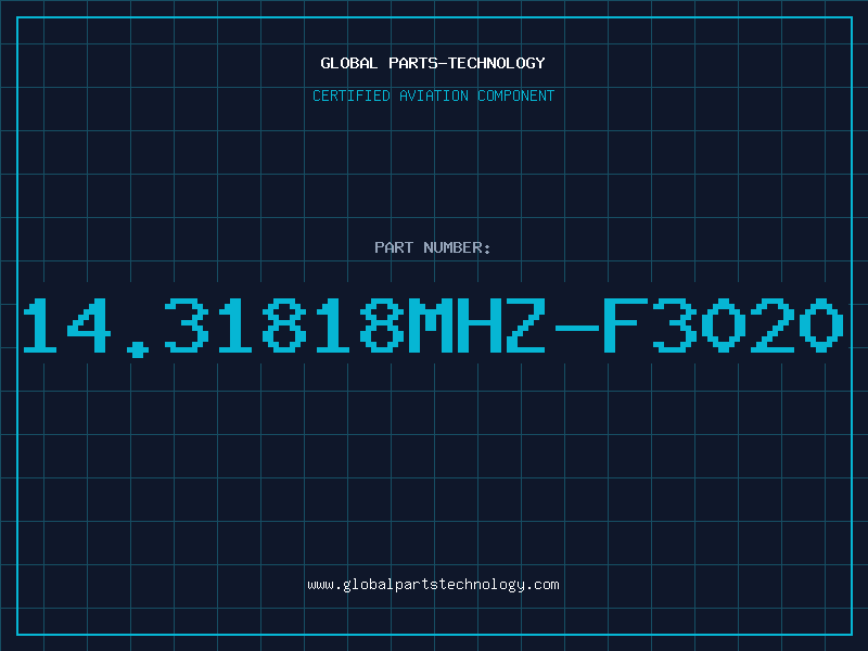 Aviation Part 14.31818MHZ-F3020