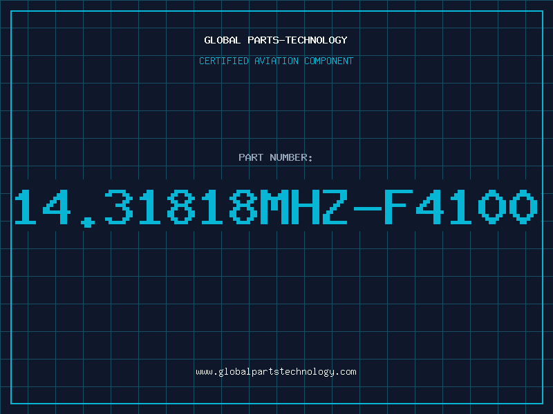 Aviation Part 14.31818MHZ-F4100