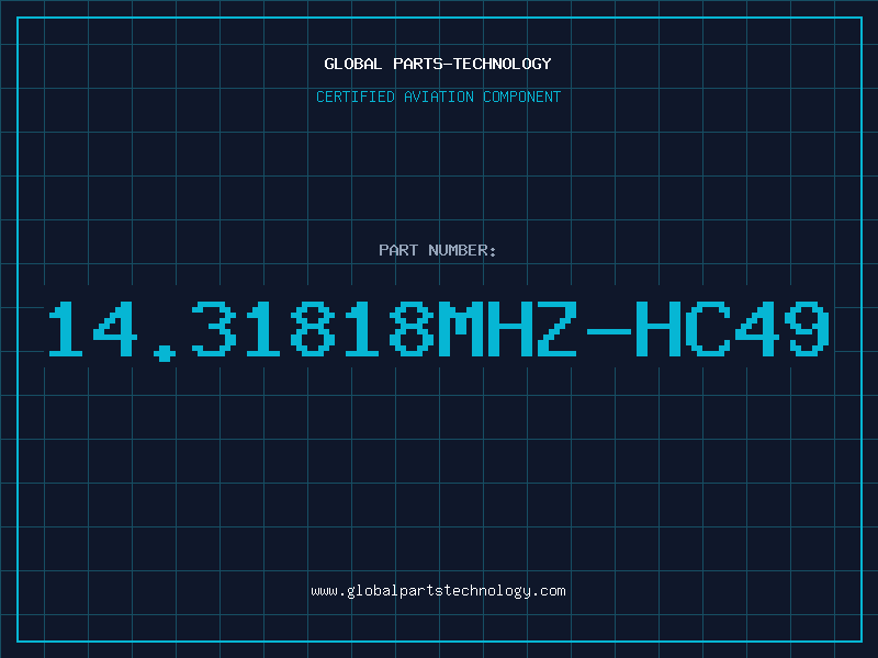 Aviation Part 14.31818MHZ-HC49