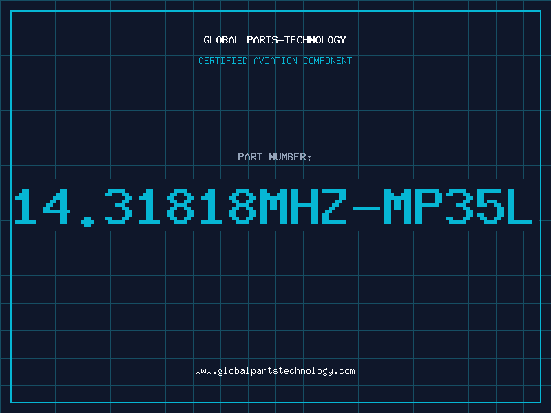 Aviation Part 14.31818MHZ-MP35L