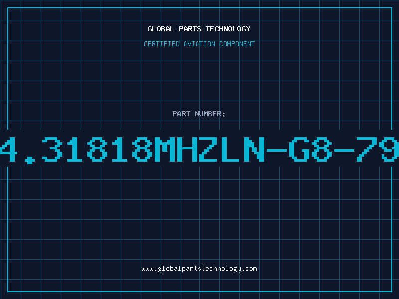 Aviation Part 14.31818MHZLN-G8-790