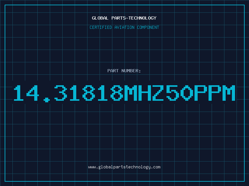 Aviation Part 14.31818MHz50PPM
