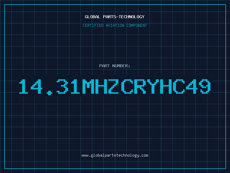 Aviation Part 14.31MHZCRYHC49