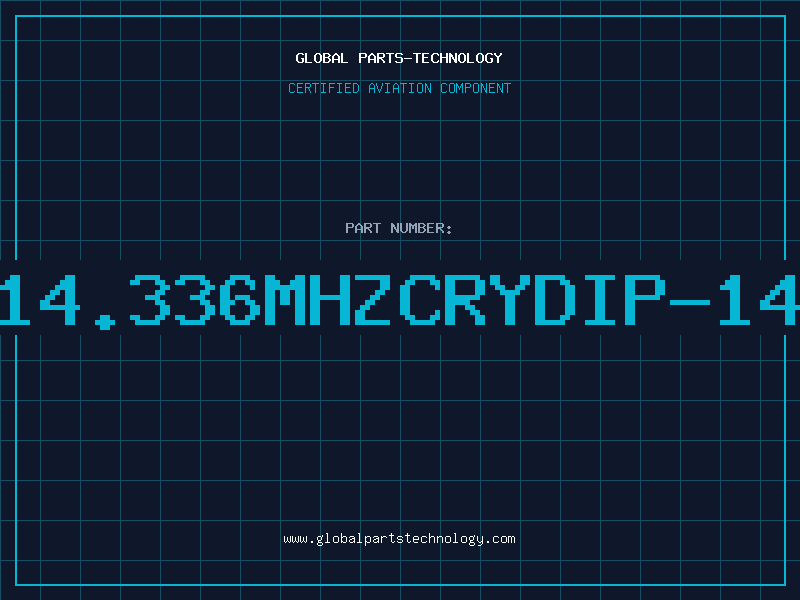 Aviation Part 14.336MHZCRYDIP-14