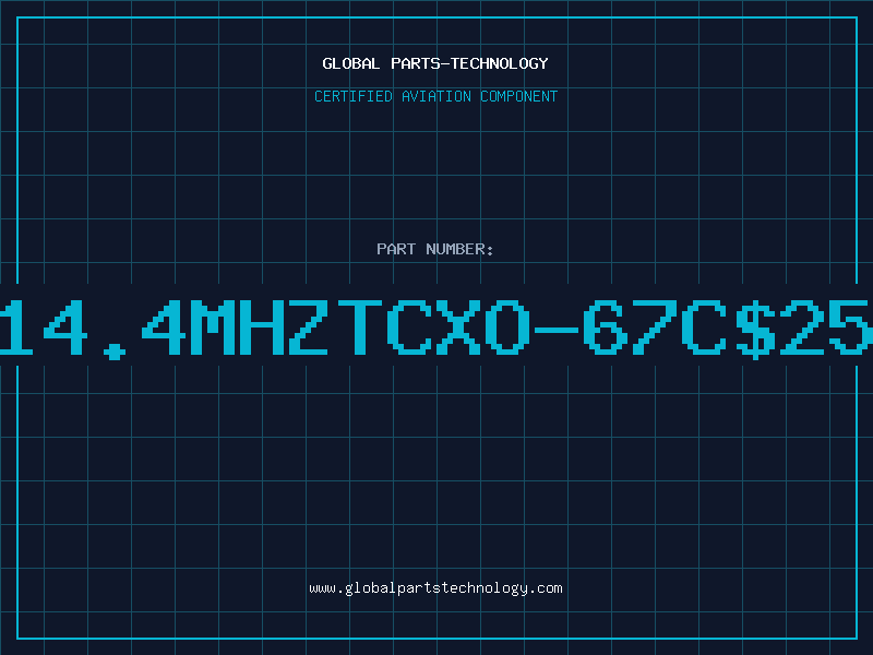 Aviation Part 14.4MHZTCXO-67C
