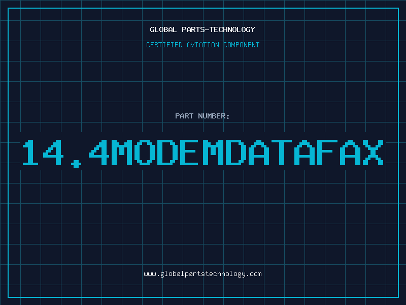 Aviation Part 14.4MODEMDATAFAX