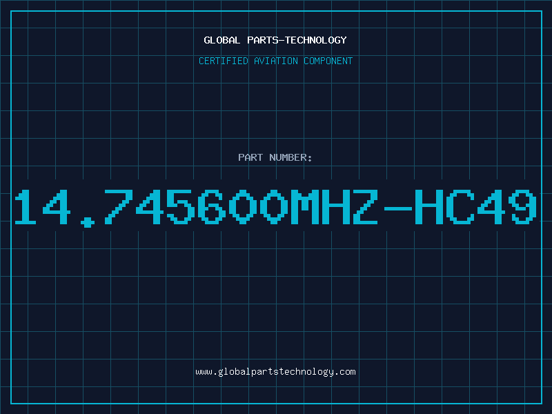 Aviation Part 14.745600MHZ-HC49