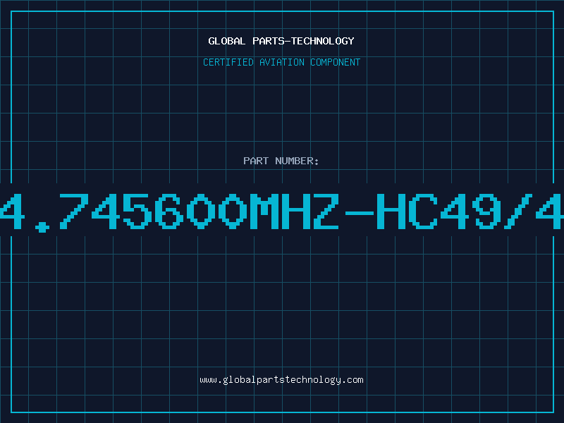 Aviation Part 14.745600MHZ-HC49/4H