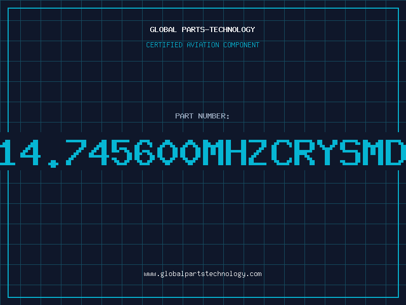 Aviation Part 14.745600MHZCRYSMD