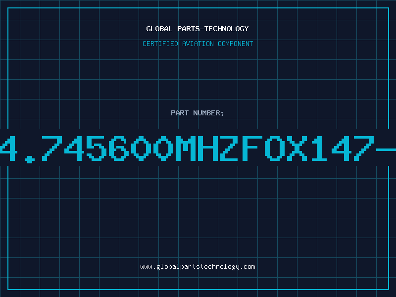 Aviation Part 14.745600MHZFOX147-2