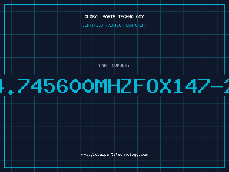 Aviation Part 14.745600MHZFOX147-20