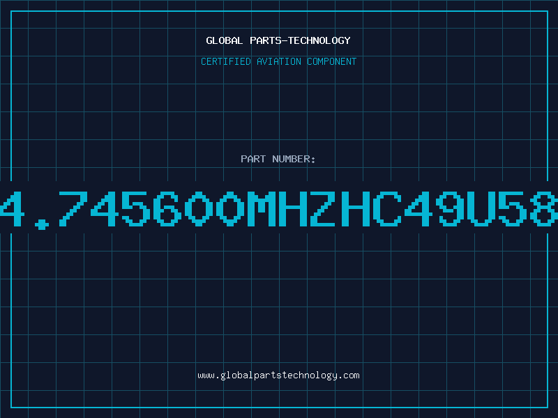 Aviation Part 14.745600MHZHC49U587