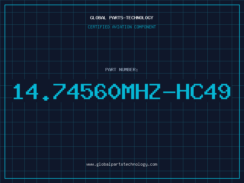 Aviation Part 14.74560MHZ-HC49
