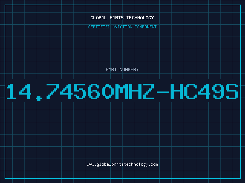 Aviation Part 14.74560MHZ-HC49S