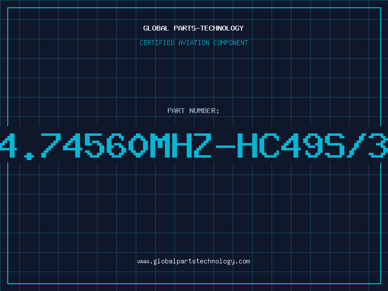 Aviation Part 14.74560MHZ-HC49S/30