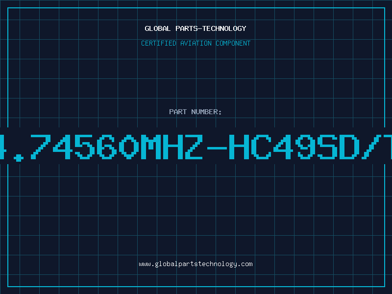 Aviation Part 14.74560MHZ-HC49SD/TR