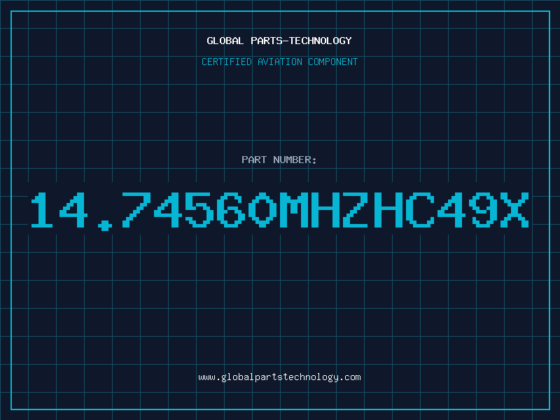 Aviation Part 14.74560MHZHC49X