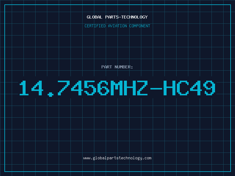 Aviation Part 14.7456MHZ/HC49