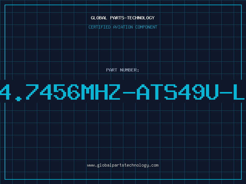 Aviation Part 14.7456MHZ-ATS49U-L2