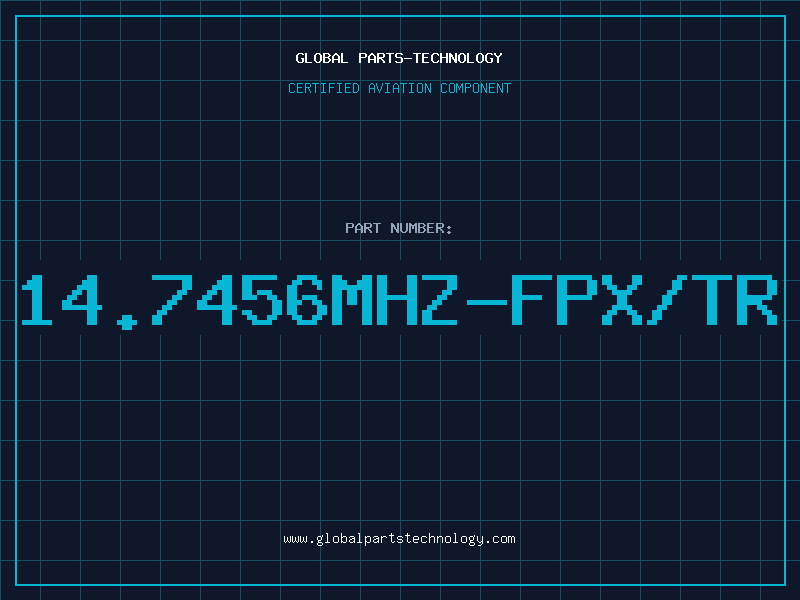 Aviation Part 14.7456MHZ-FPX/TR