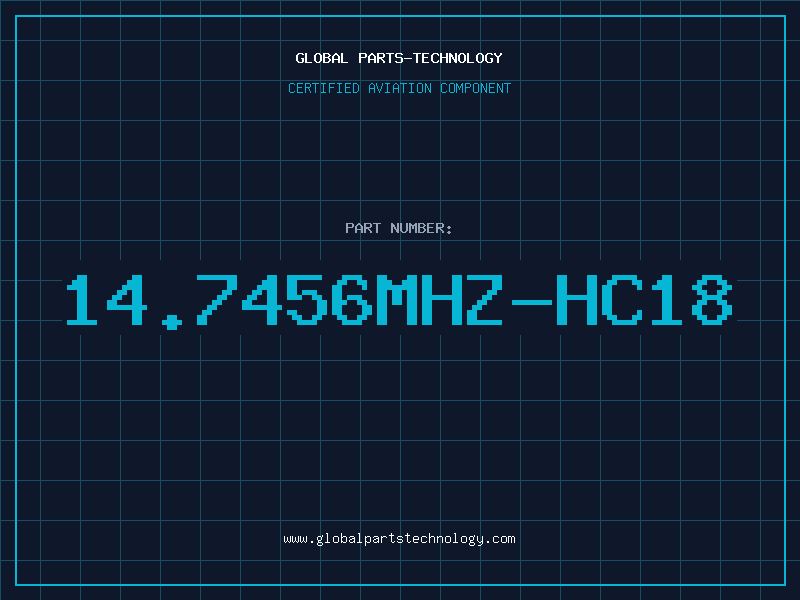 Aviation Part 14.7456MHZ-HC18
