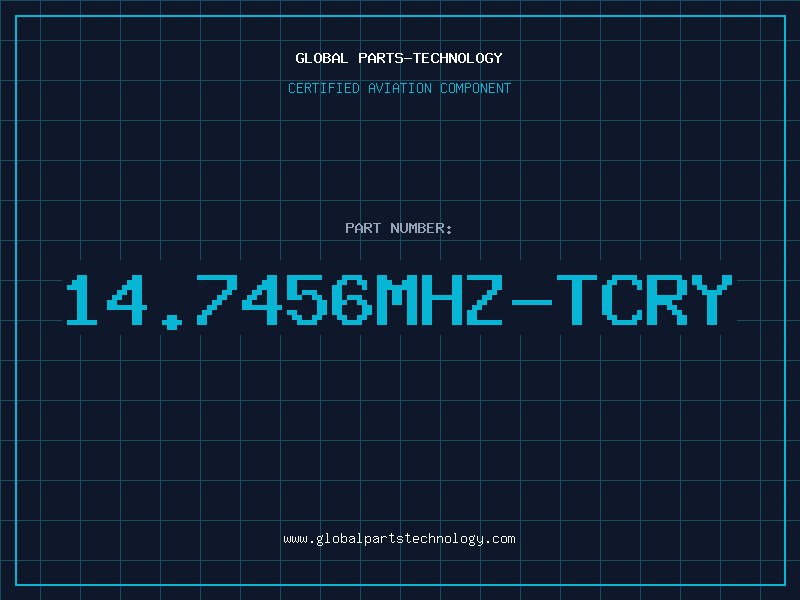 Aviation Part 14.7456MHZ-TCRY