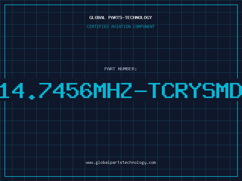 Aviation Part 14.7456MHZ-TCRYSMD