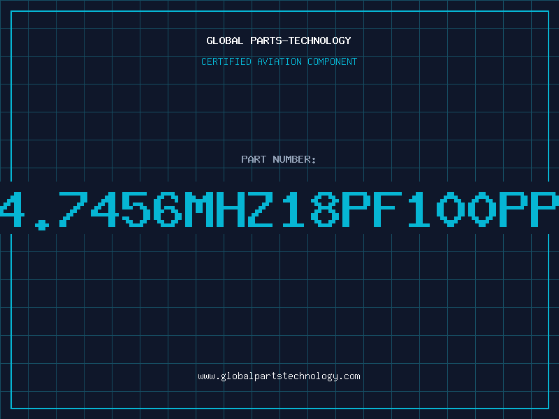 Aviation Part 14.7456MHZ18PF100PPM