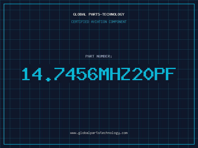 Aviation Part 14.7456MHZ20PF