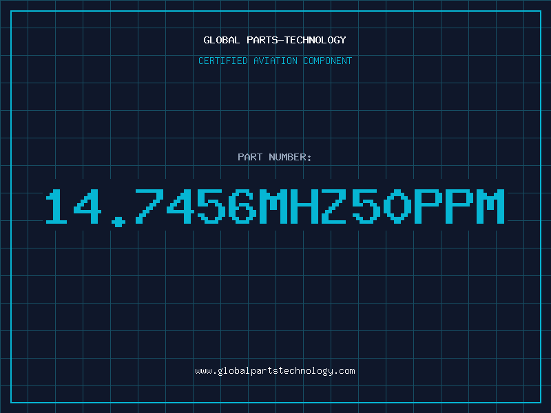 Aviation Part 14.7456MHZ50PPM