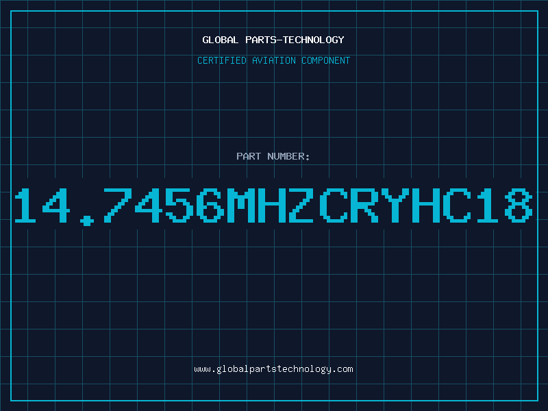 Aviation Part 14.7456MHZCRYHC18