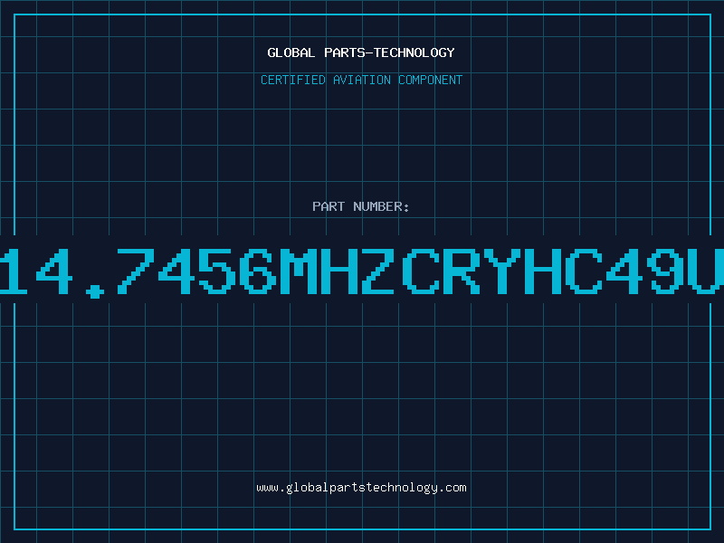 Aviation Part 14.7456MHZCRYHC49U