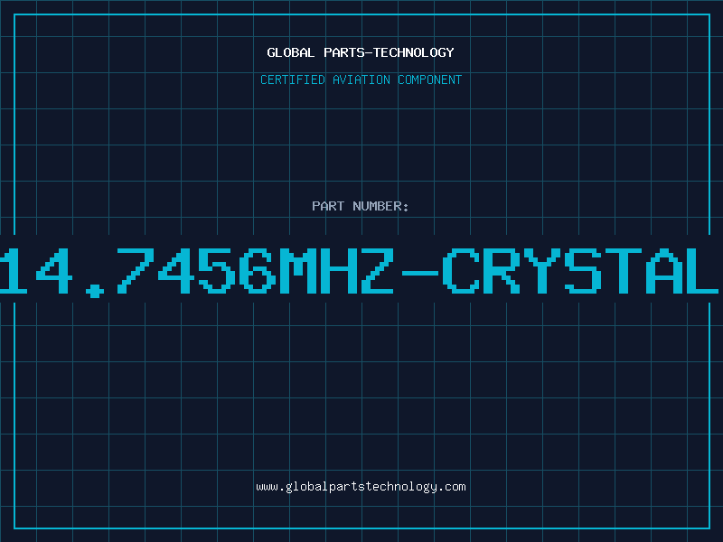Aviation Part 14.7456mhz-crystal