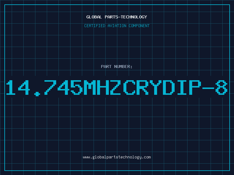 Aviation Part 14.745MHZCRYDIP-8