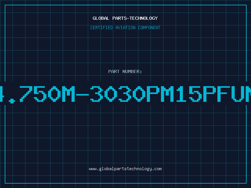 Aviation Part 14.750M-3030PM15PFUND
