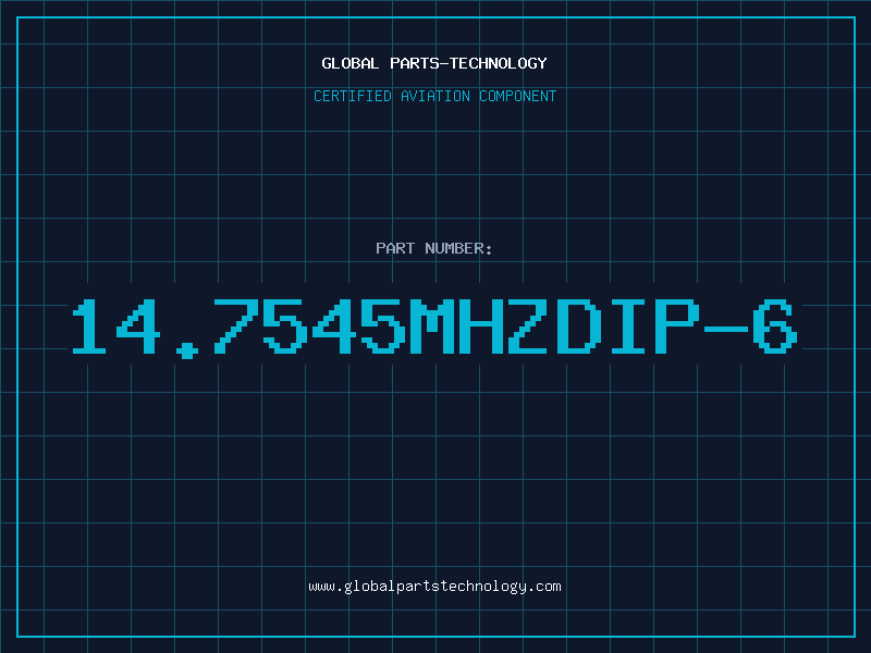 Aviation Part 14.7545MHZDIP-6