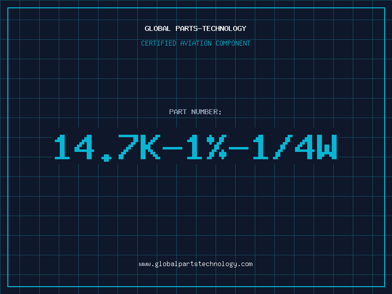 Aviation Part 14.7K-1%-1/4W