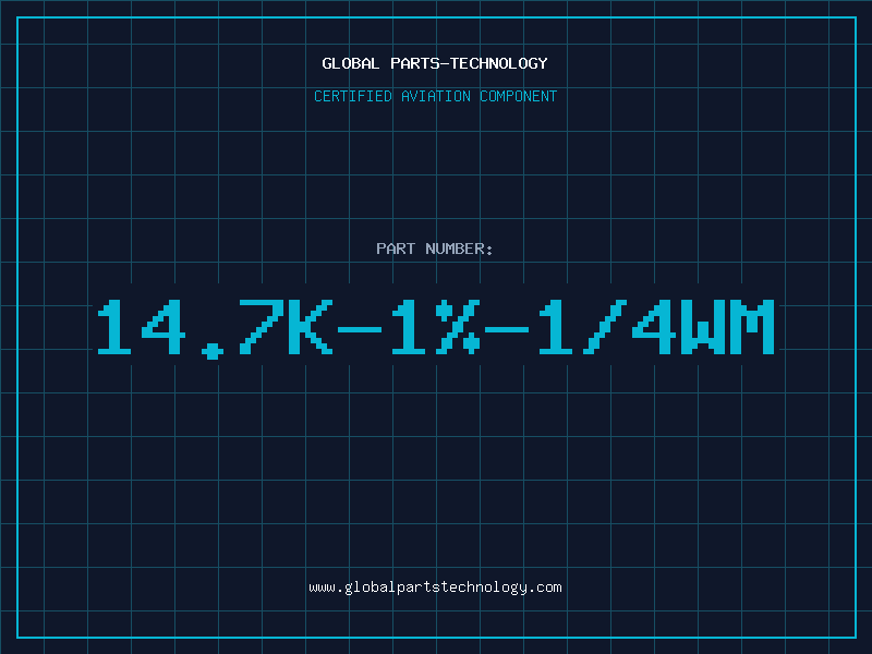 Aviation Part 14.7K-1%-1/4WM